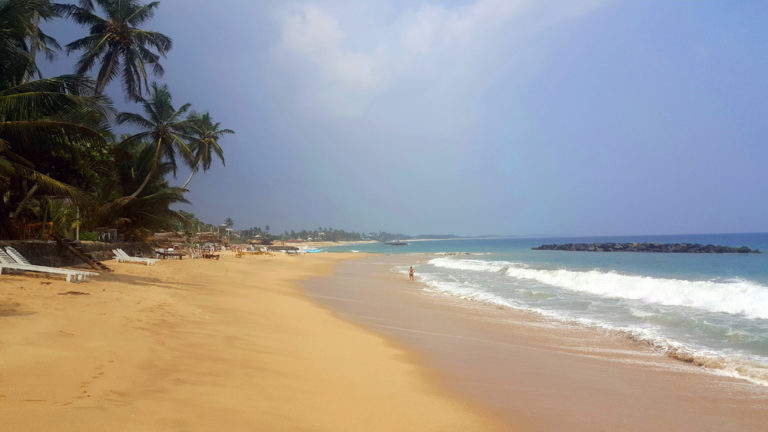 Tangalle Beach, south of Sri Lanka. November 2018.